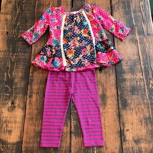 Mimi & Maggie long Sleeve 2 Pc with leggings
